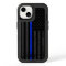 Dark & Rugged Style | Thin Blue Line Police Flag