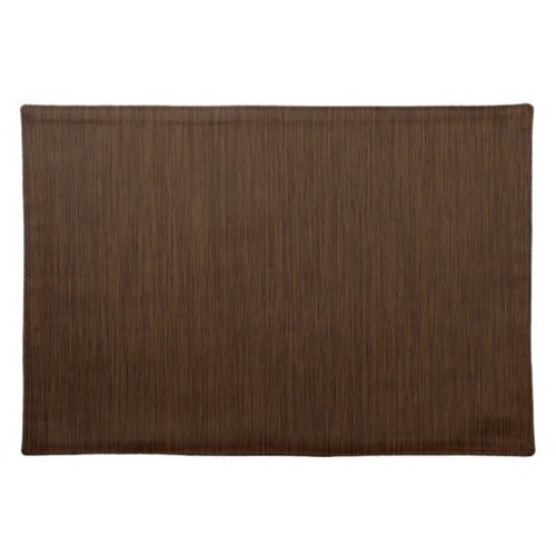 Dark Rustic Grainy Wood Background Cloth Placemat