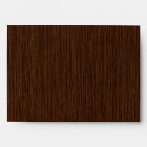 Dark Rustic Grainy Wood Background Envelope