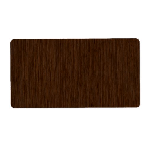 Dark Rustic Grainy Wood Background Label
