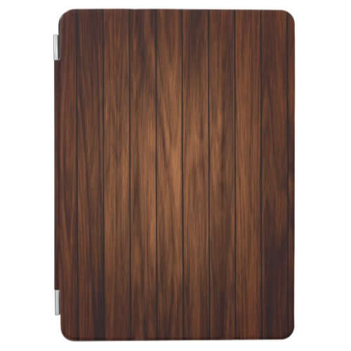 Dark Rustic Wooden Planks iPad Air Cover