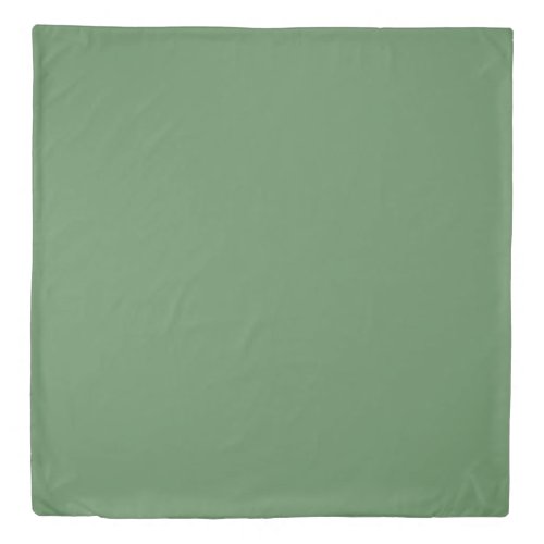 Dark sage duvet cover