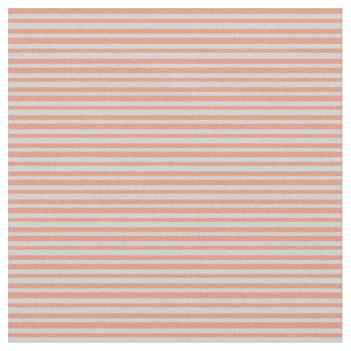Dark Salmon and Light Grey Pattern Fabric
