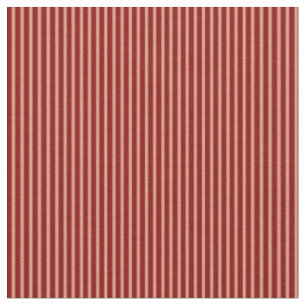 Dark Salmon & Maroon Colored Stripes Fabric
