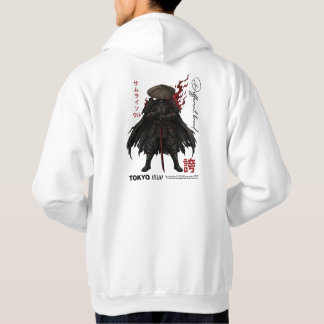 Dark Samurai Warrior Armor Japanese Gothic Ronin Hoodie