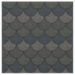 Dark Scalloped Dragon Scale Pattern Fabric