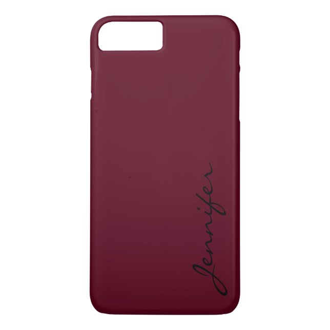Dark scarlet color background Case-Mate iPhone case (Back)