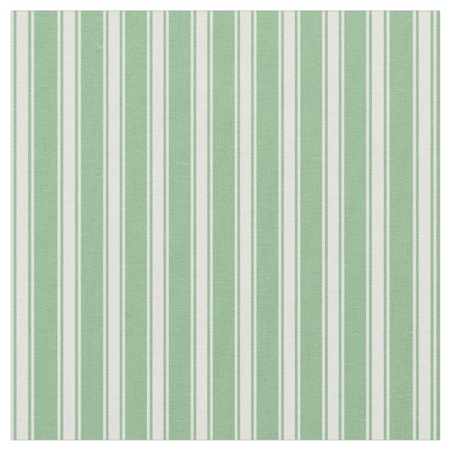 Dark Sea Green and Light Cyan Pattern Fabric (Close Up)