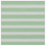 [ Thumbnail: Dark Sea Green and Light Grey Stripes Fabric ]