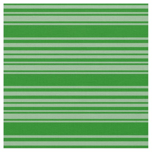 Dark Sea Green & Green Striped Pattern Fabric