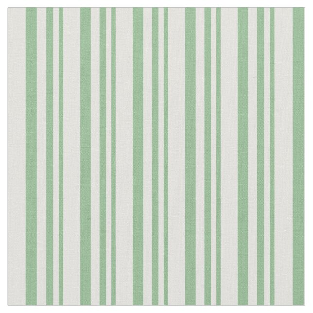 Dark Sea Green & Light Cyan Lined/Striped Pattern Fabric (Close Up)