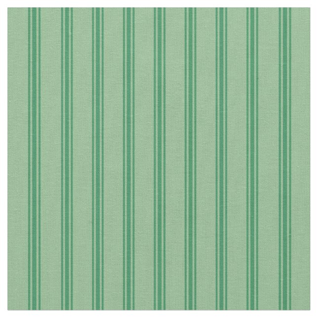 Dark Sea Green & Sea Green Pattern Fabric (Close Up)