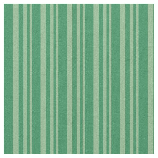 Dark Sea Green & Sea Green Pattern Fabric (Close Up)