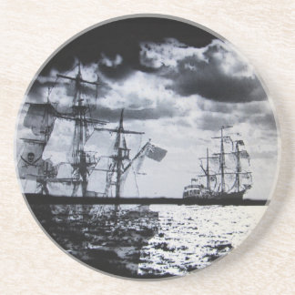 Dark Seas Sandstone Coaster