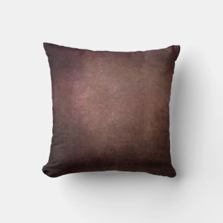 Dark Shadow Grunge Background - Red Throw Pillow