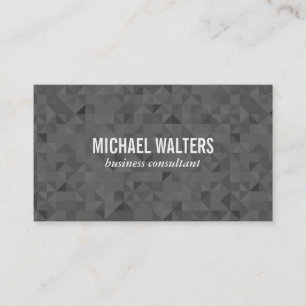 Dark Sharp Edges Business Card