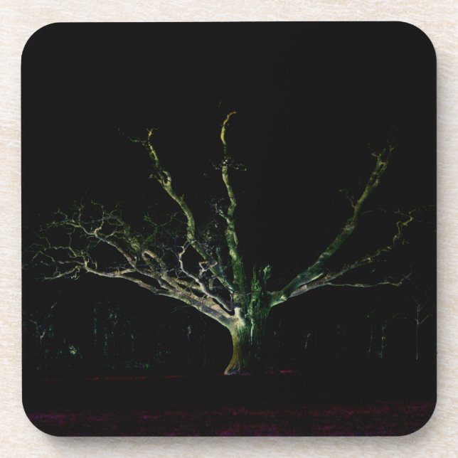 Dark Side 1 coastercna Beverage Coaster (Front)