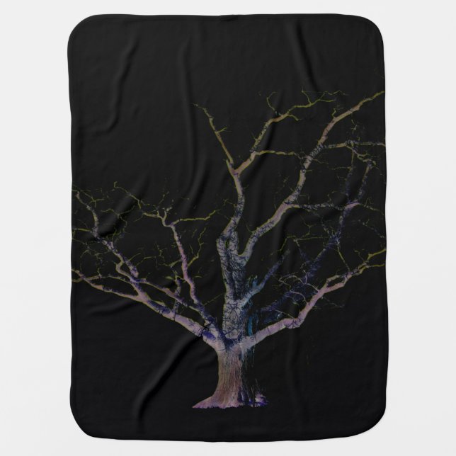 Dark Side 2 bbi Baby Blanket (Front)