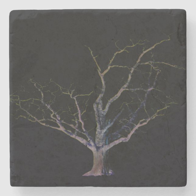 Dark Side 2 coastera Stone Coaster (Front)