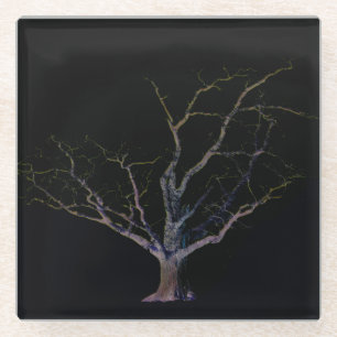 Dark Side 2 coasterm Glass Coaster