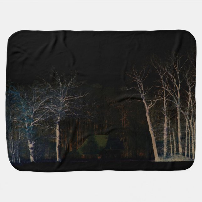 Dark Side 4 bbi Baby Blanket (Horizontal)