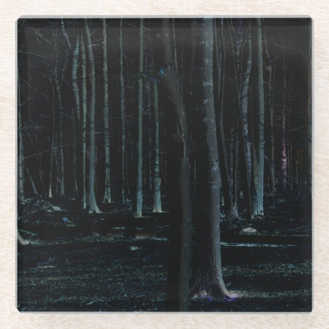 Dark Side 6 coastercnm Glass Coaster (Front)