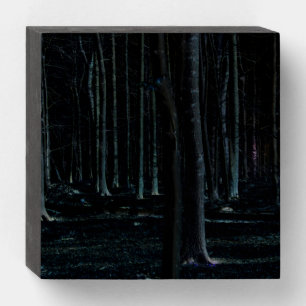 Dark Side 6 wbs6x6cna Wooden Box Sign