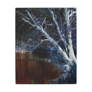 Dark Side 7 16x20 (40x50cm) wamecna Metal Print