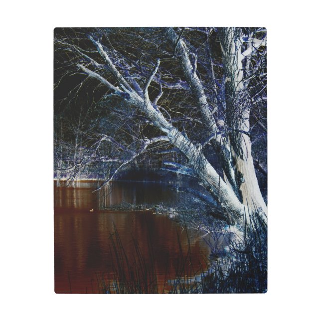 Dark Side 7 16x20 (40x50cm) wamecna Metal Print (Front)