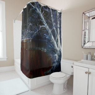 Dark Side 7 sccna Shower Curtain
