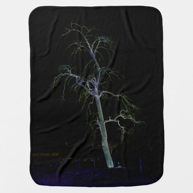Dark Side 8 bbi Baby Blanket (Front)