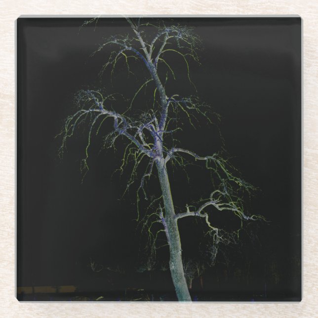 Dark Side 8 coastercnm Glass Coaster (Front)