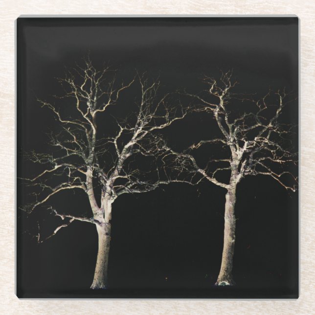 Dark Side 9 coastercna Glass Coaster (Front)