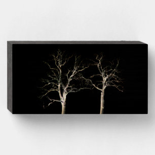 Dark Side 9 wbs8x4cna Wooden Box Sign