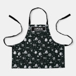 Dark Side Holiday Pattern Apron