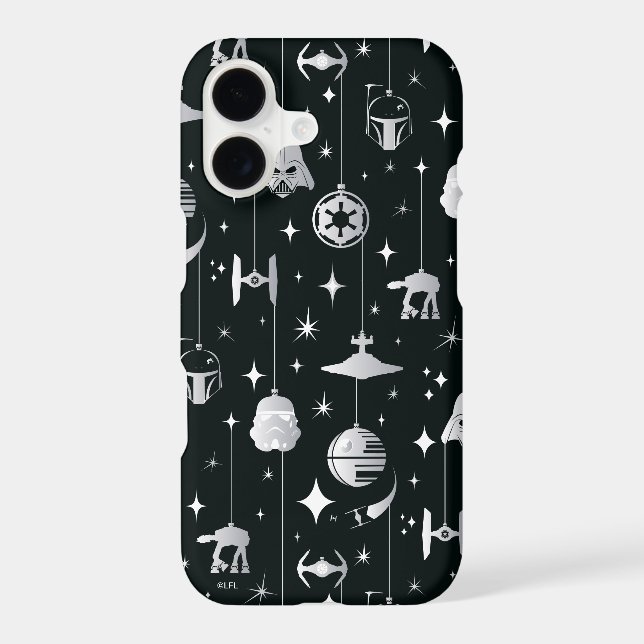 Dark Side Holiday Pattern Iphone Case (Back)