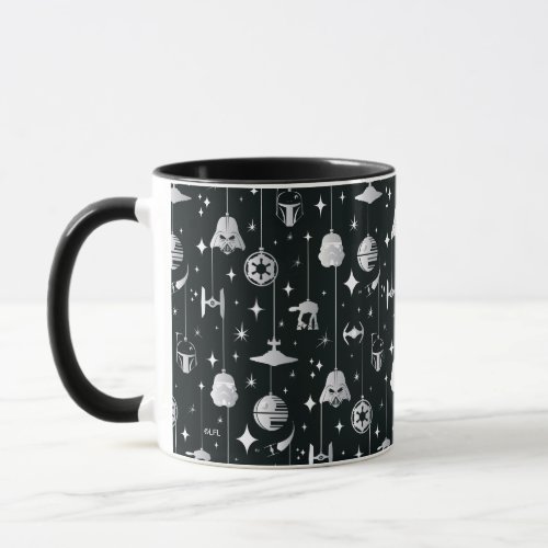 Dark Side Holiday Pattern Mug