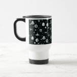 Dark Side Holiday Pattern Travel Mug