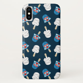 Dark Side Ice Cream Pattern iPhone X Case