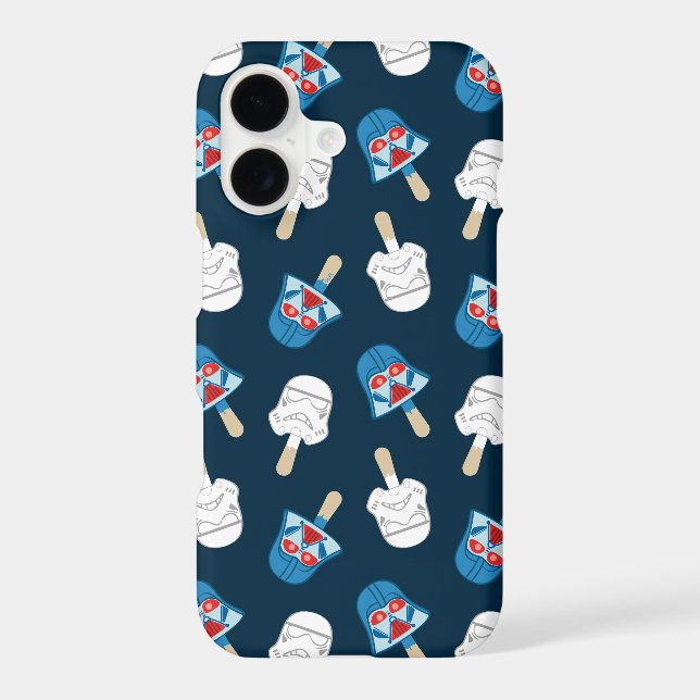 Dark Side Ice Cream Pattern Iphone Case (Back)