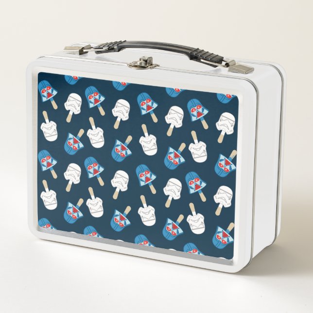 Dark Side Ice Cream Pattern Metal Lunch Box (Front)