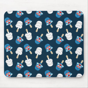 Dark Side Ice Cream Pattern Mouse Pad