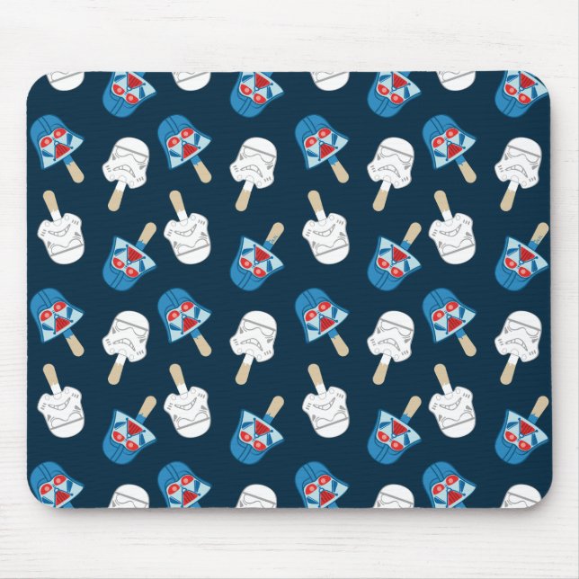 Dark Side Ice Cream Pattern Mouse Pad (Front)