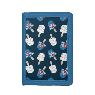 Dark Side Ice Cream Pattern Trifold Wallet