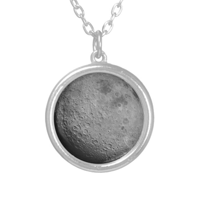 Dark side of the Moon necklace (Front)