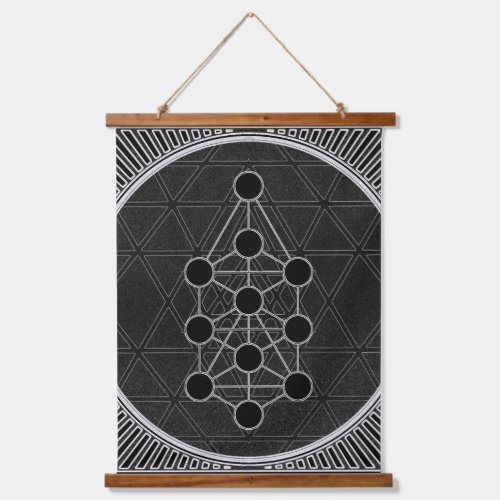 Dark Side Qliphoth Occult Tree of Knowledge Hanging Tapestry