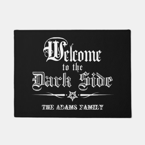 Dark Side Welcome Doormat