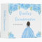 Dark Skin Princess Blue Quinceanera Photo Album