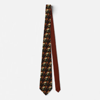Dark Skull Neck Tie
