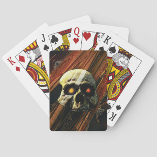 Dark Skull Poker Cards